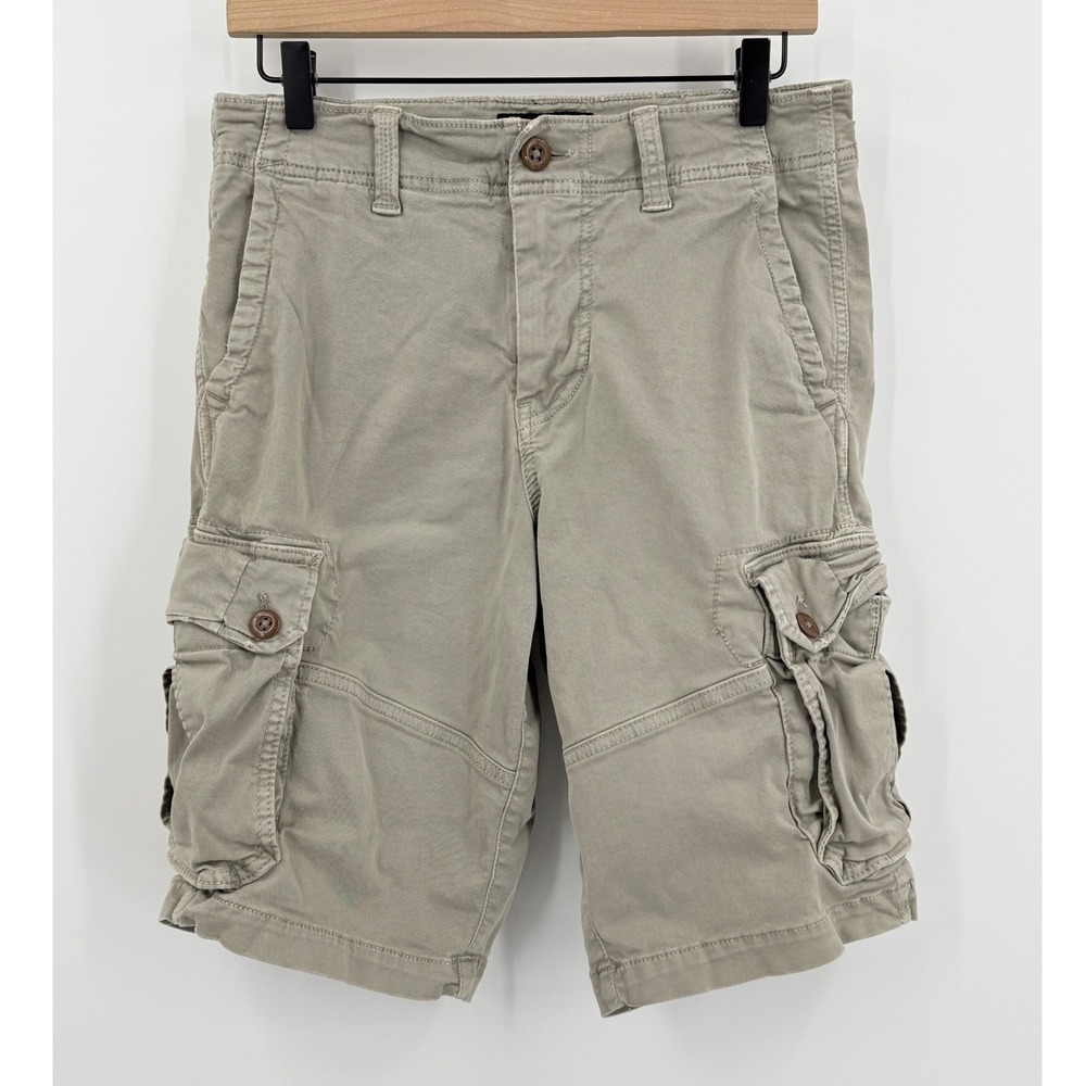 American Eagle Cargo Shorts Mens sz 30 x11 Y2k Utility Grunge Military